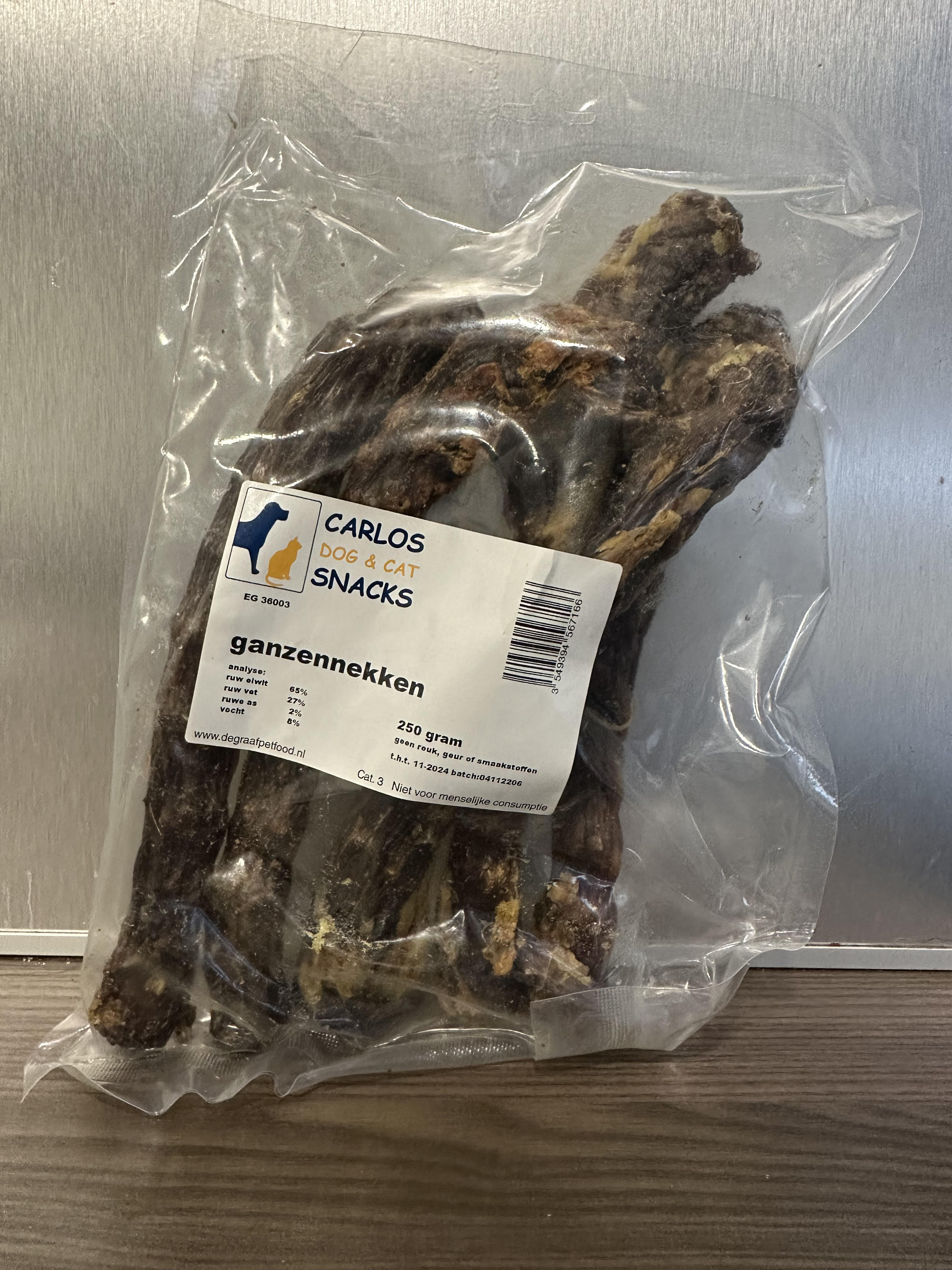 Ganzennekken 250 gram