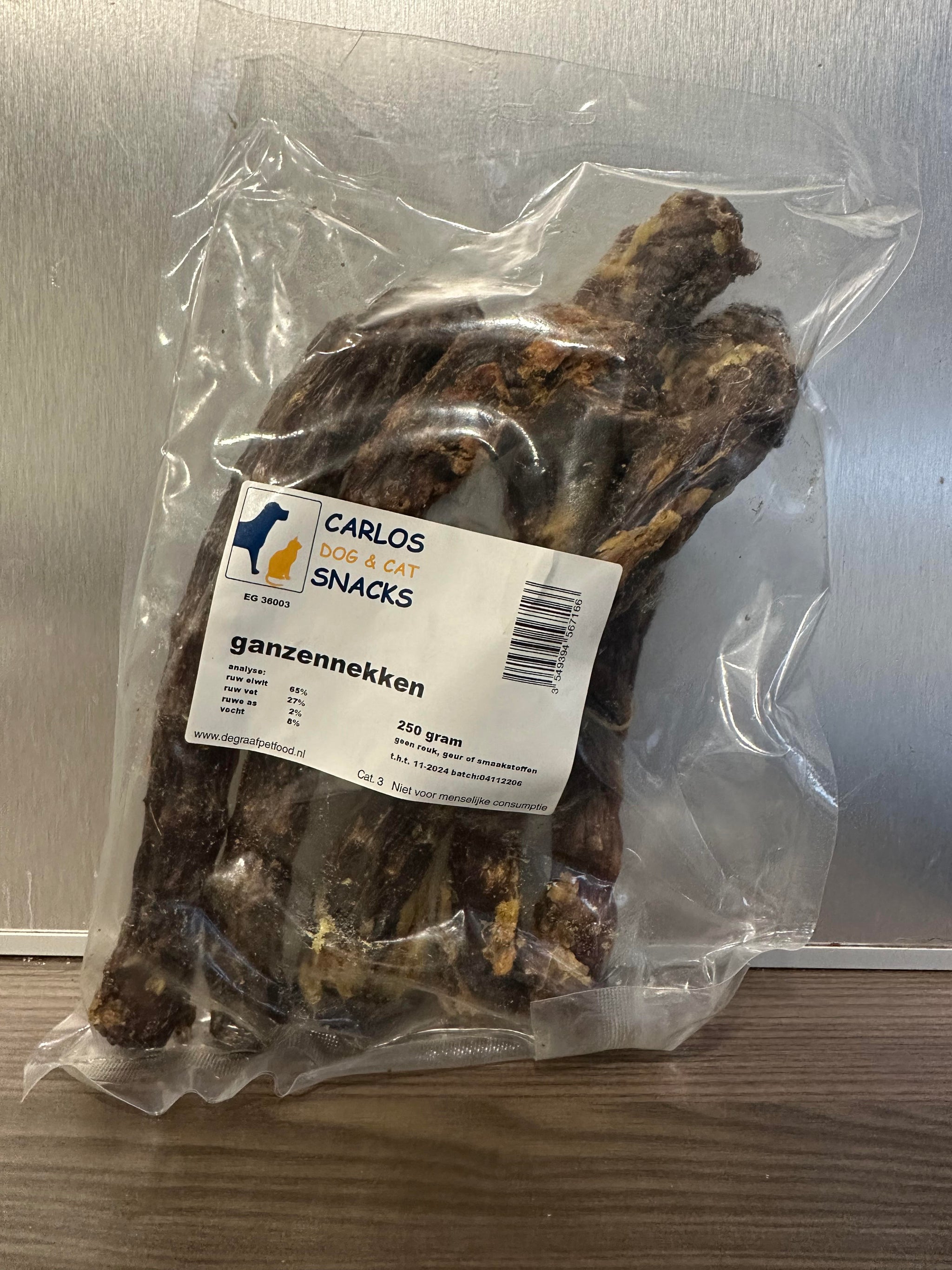 Ganzennekken 250 gram