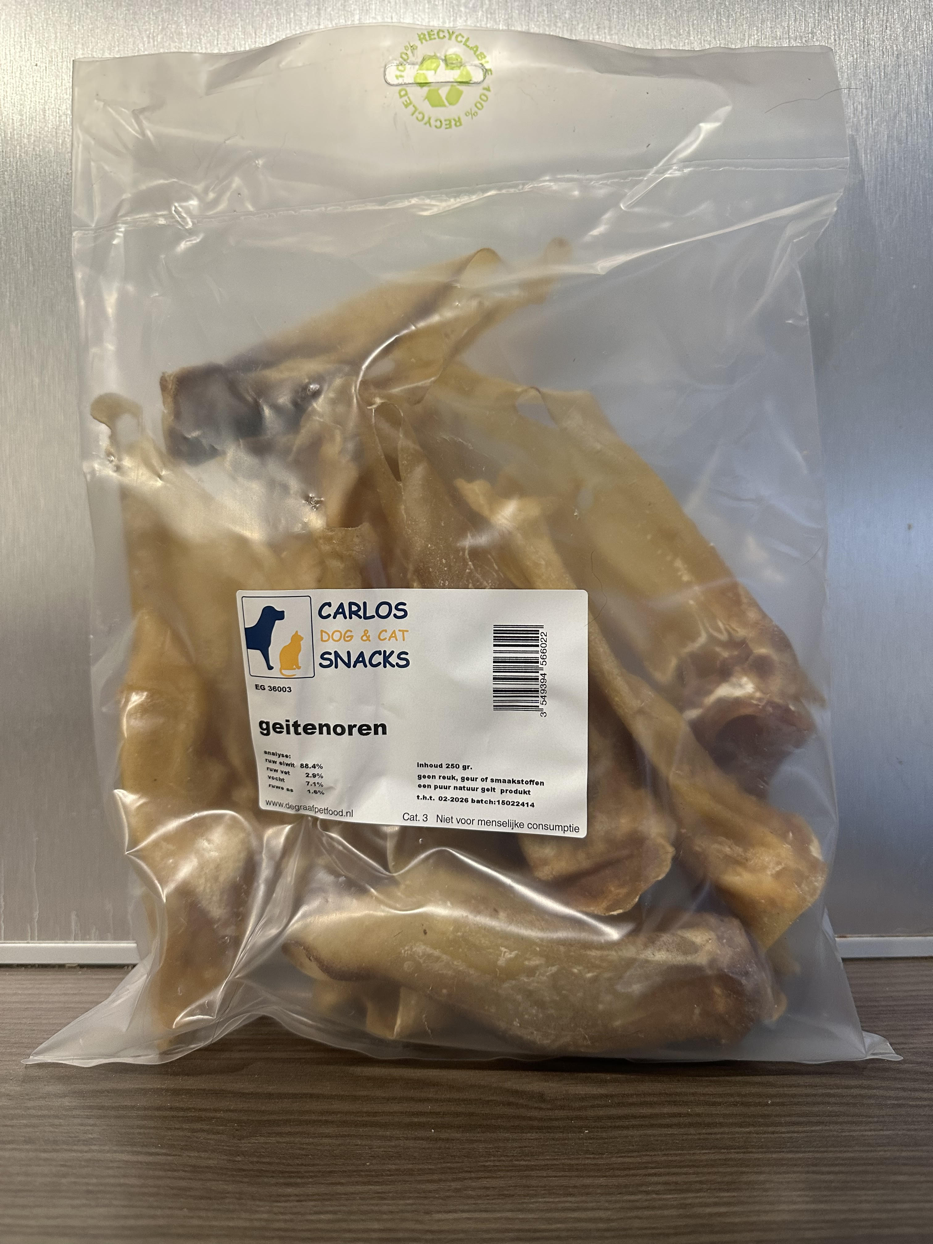 Geitenenoren 250 gram