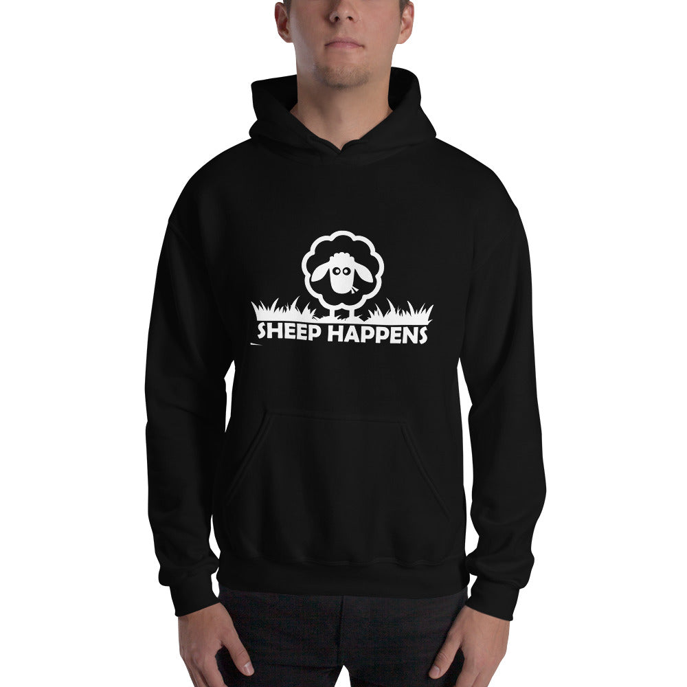 Sheep Happens White Design