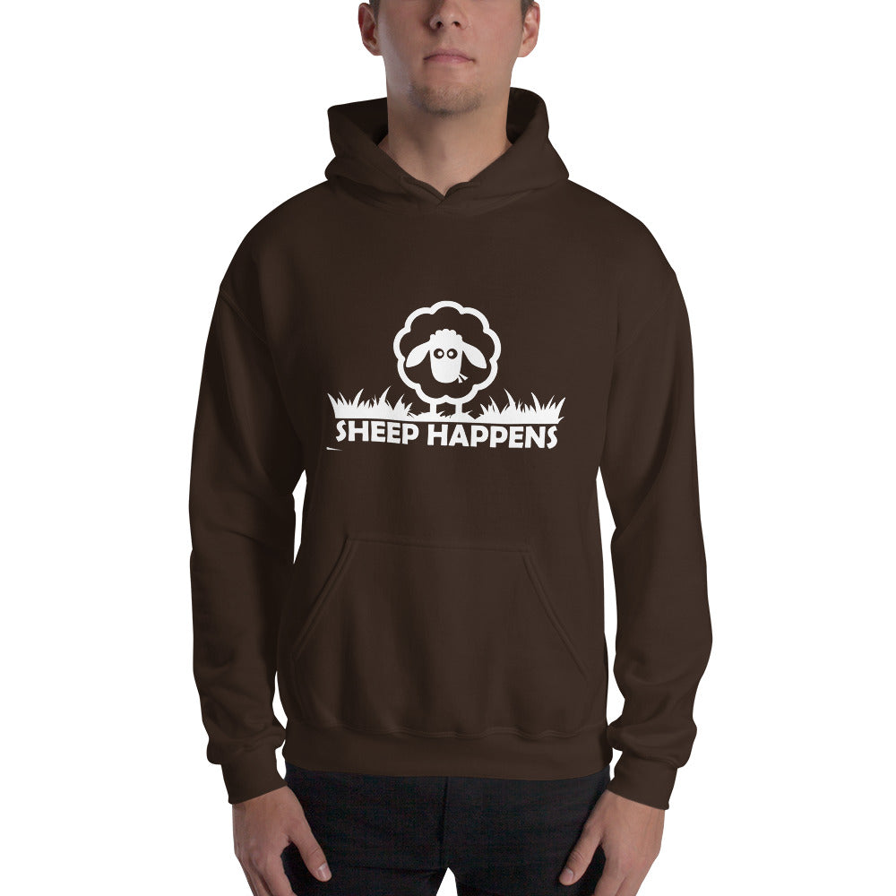 Sheep Happens White Design