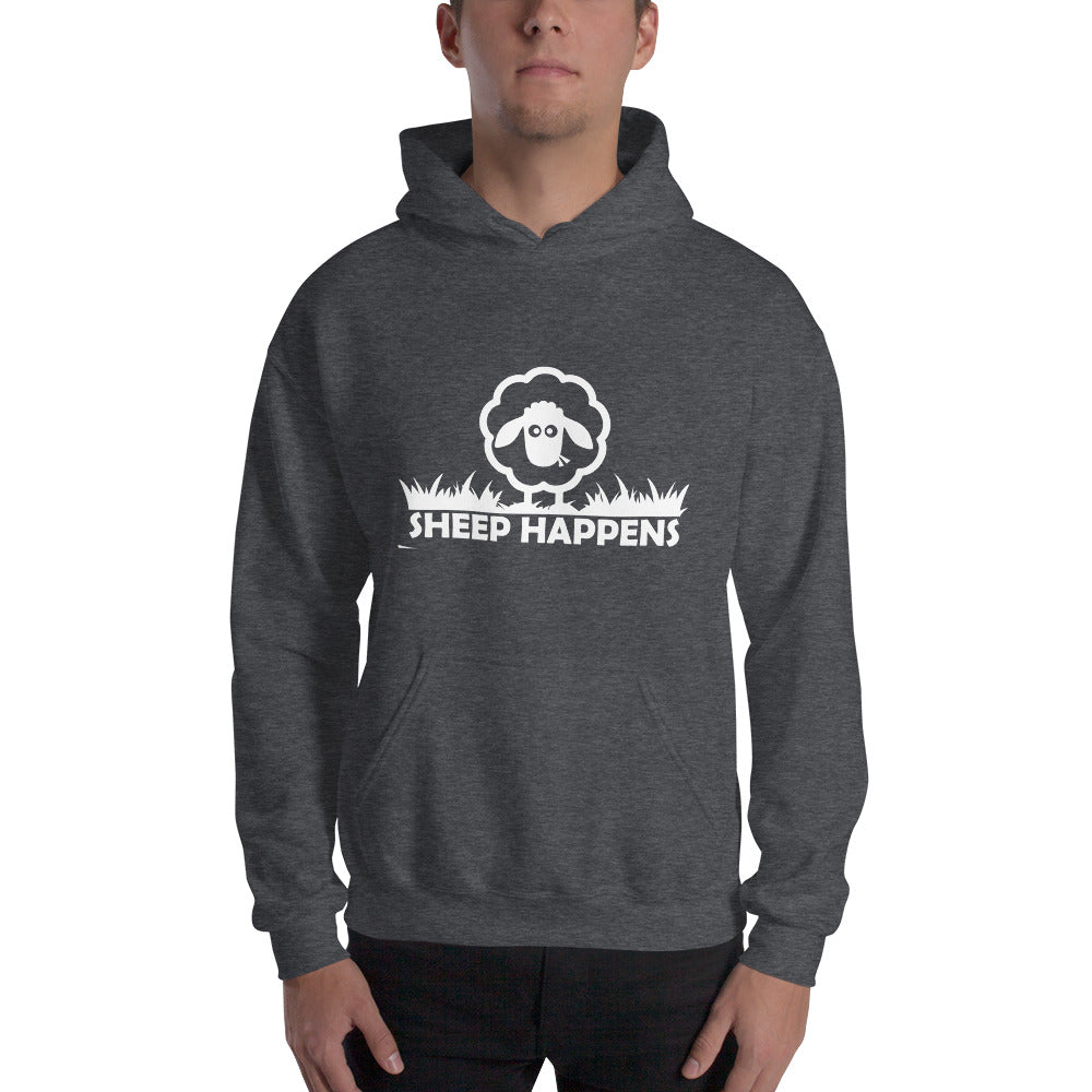 Sheep Happens White Design