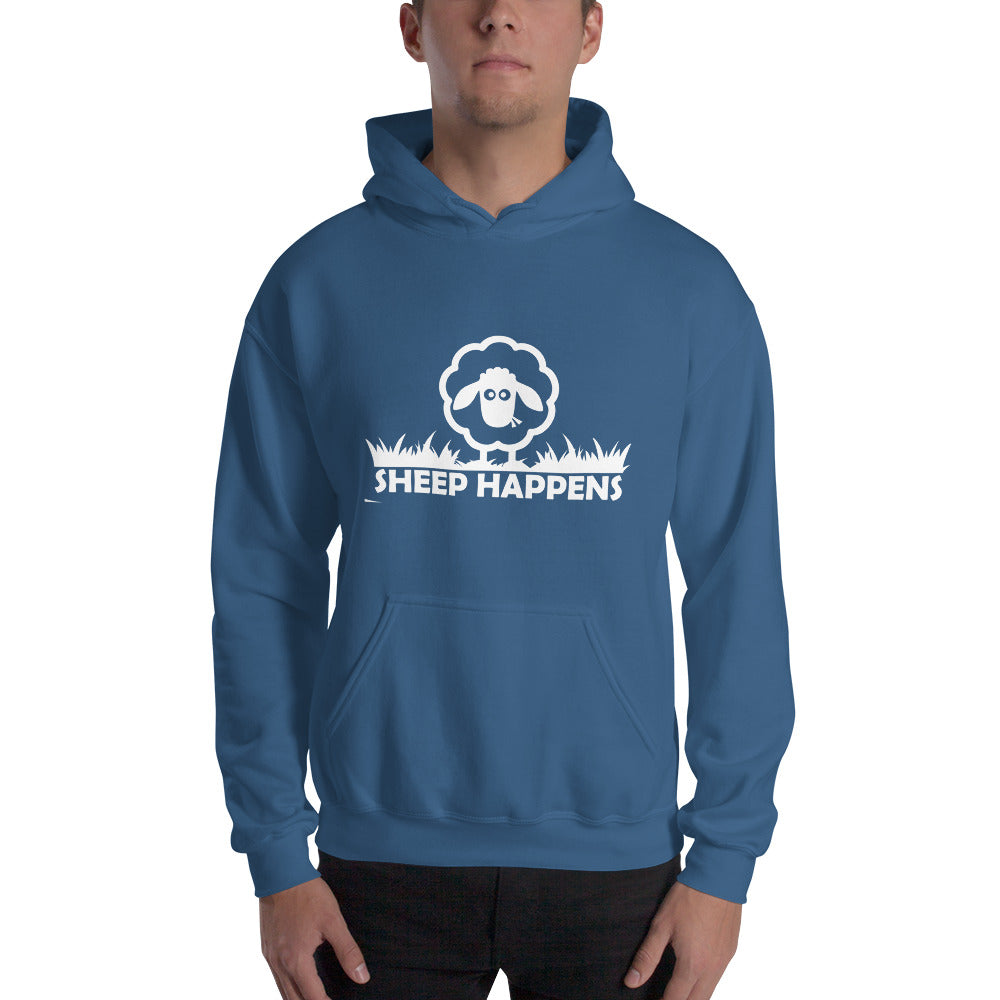 Sheep Happens White Design