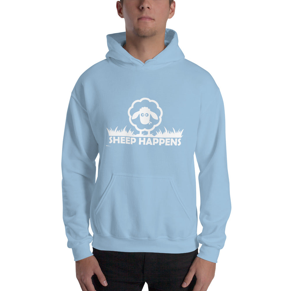 Sheep Happens White Design