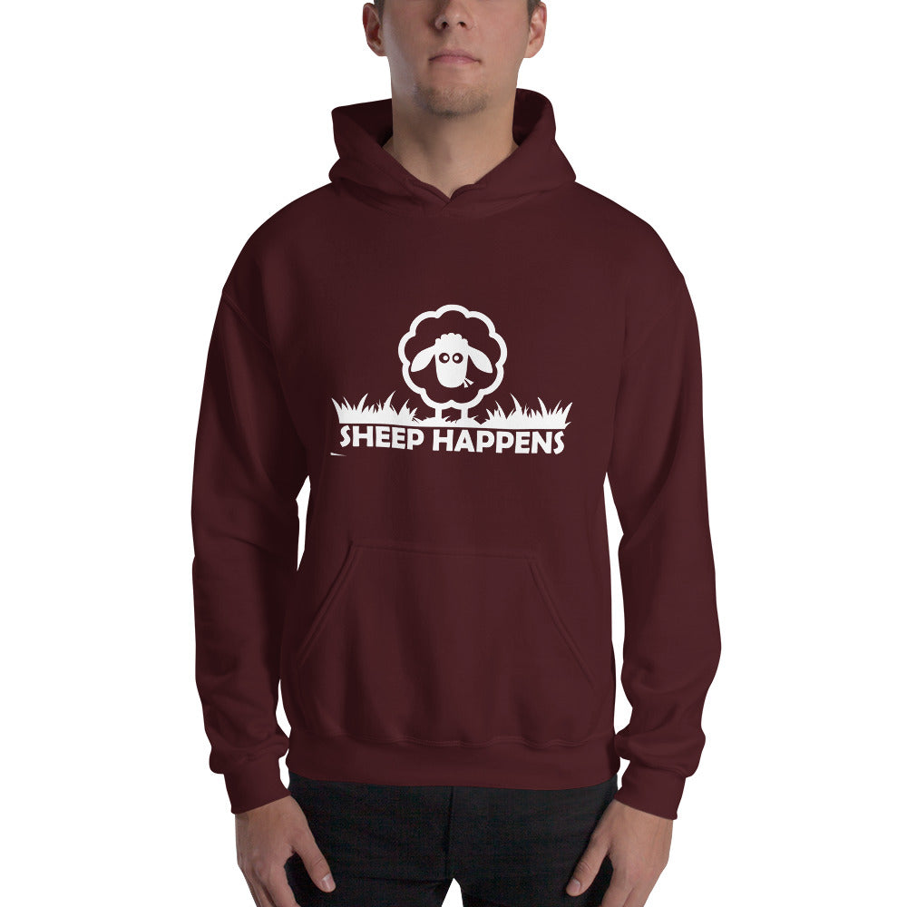 Sheep Happens White Design
