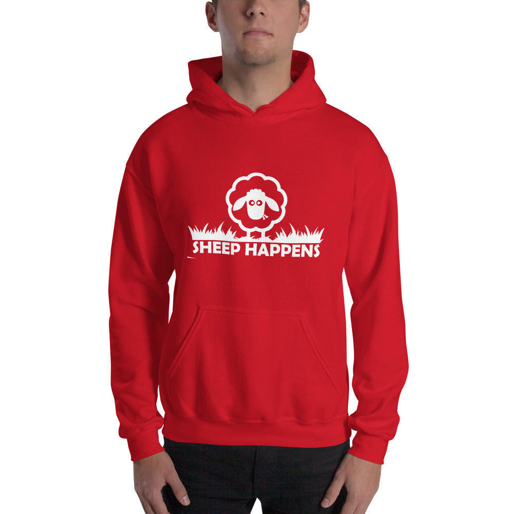 Sheep Happens White Design