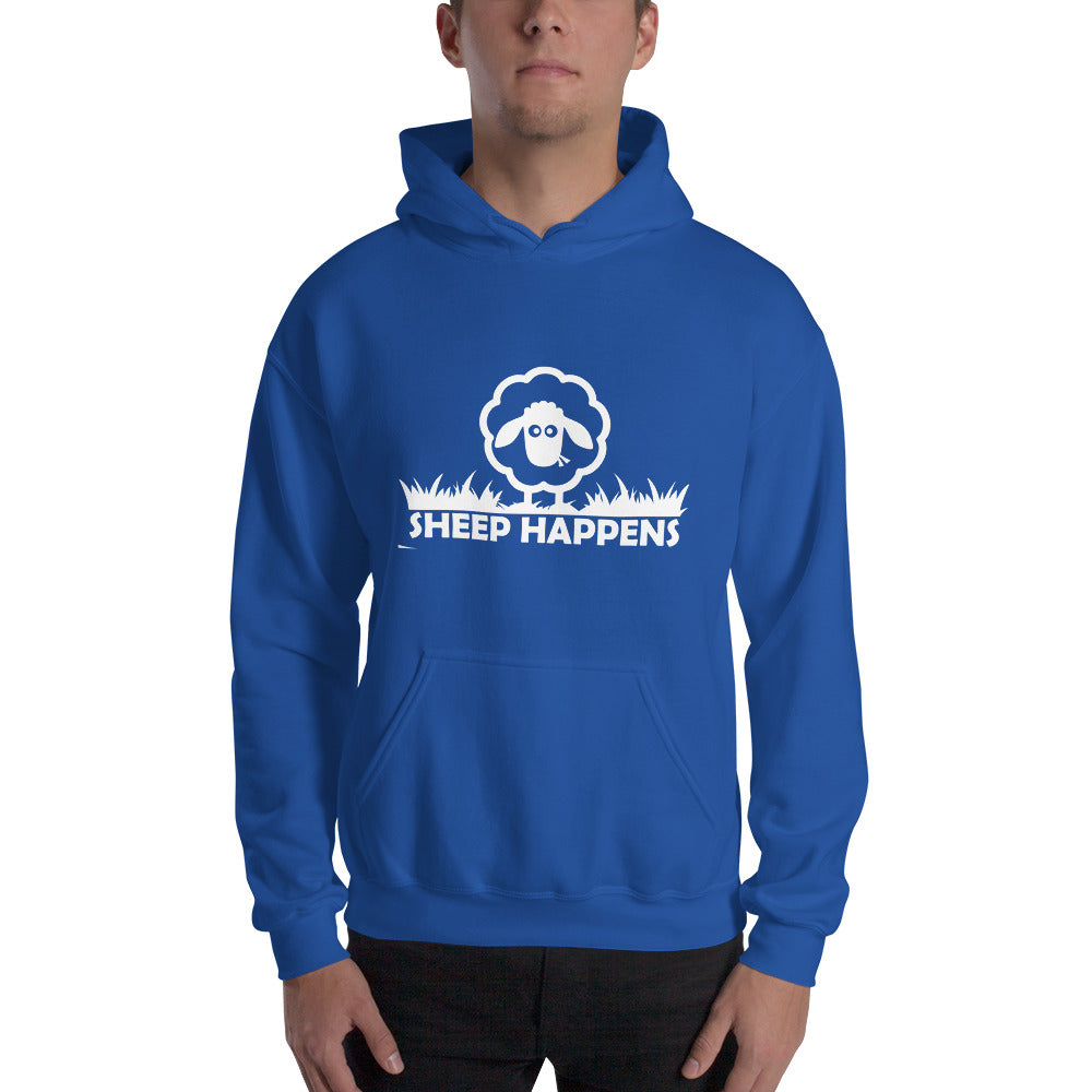 Sheep Happens White Design
