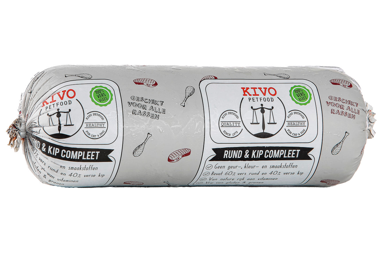 Kivo KVV Rund & kip compleet